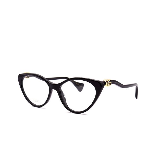NEW GUCCI GG1013O 001 BLACK AUTHENTIC EYEGLASSES FRAME - Picture 6 of 11